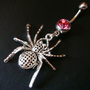14g Spider Belly Rings Navel Ring Bar Button Body..