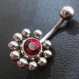 14g~3/8 Circle Around Belly Button Navel Rings..