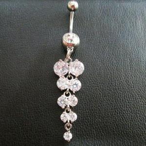 14g Dangle Chandelier Rings Belly Button Navel..