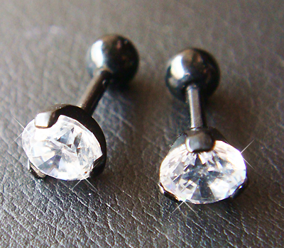 16g 1.2mm Ear Ring Earlets Earrings Barbell Body Piercing Jewelry Gift