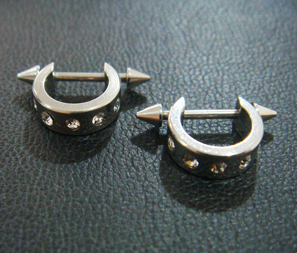 16g 1.2mm Ear Ring Earlets Earring 16 Gauge Barbell Body Piercing Jewelry