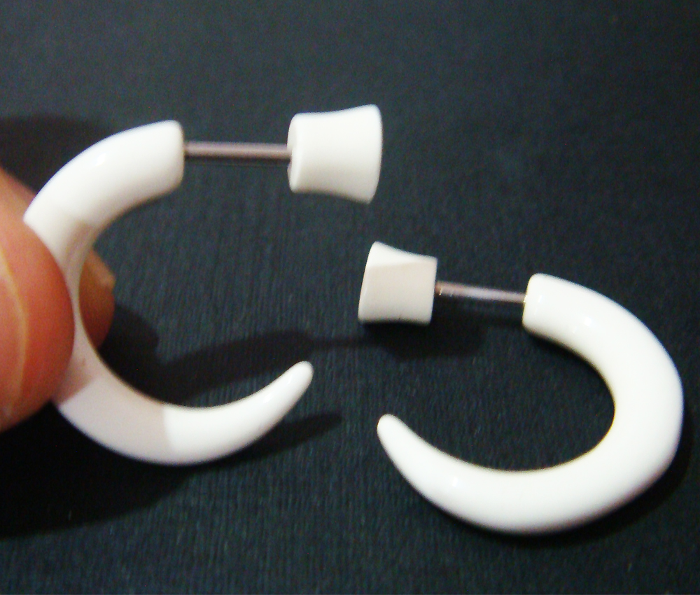 Tribal Fake Ear Plug Rings Earrings 4 Gauge Body Piercing
